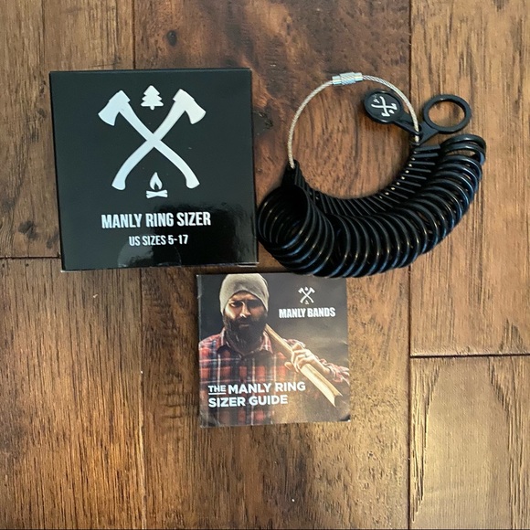 Accessories | Manly Bands Ring Sizer Kit | Poshmark